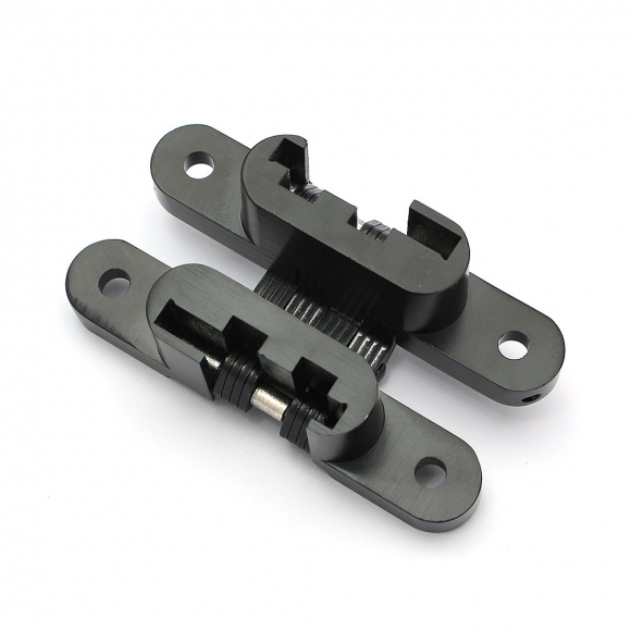 [영달철물] 하이덱스 히든 경첩(94mm) (블랙)