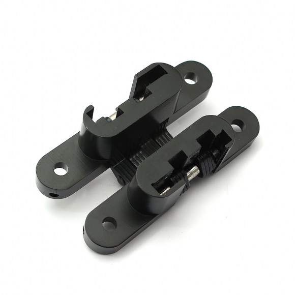 [영달철물] 하이덱스 히든 경첩(94mm) (블랙)