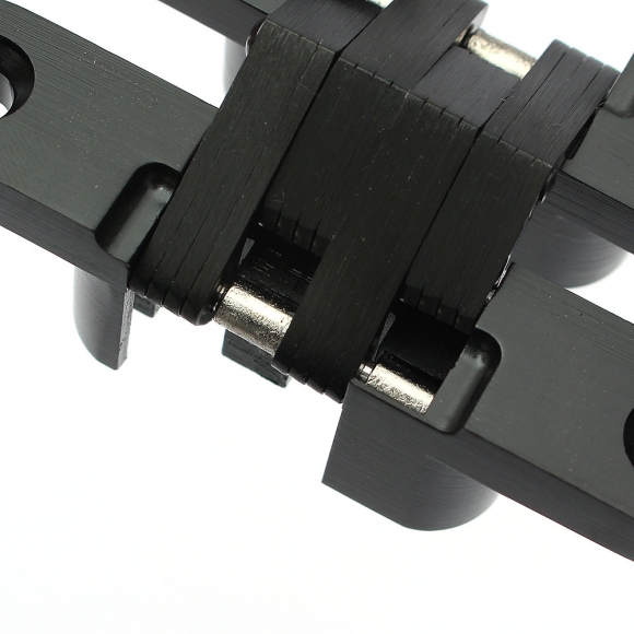 [영달철물] 하이덱스 히든 경첩(94mm) (블랙)