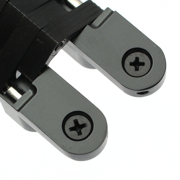 [영달철물] 하이덱스 히든 경첩(94mm) (블랙)