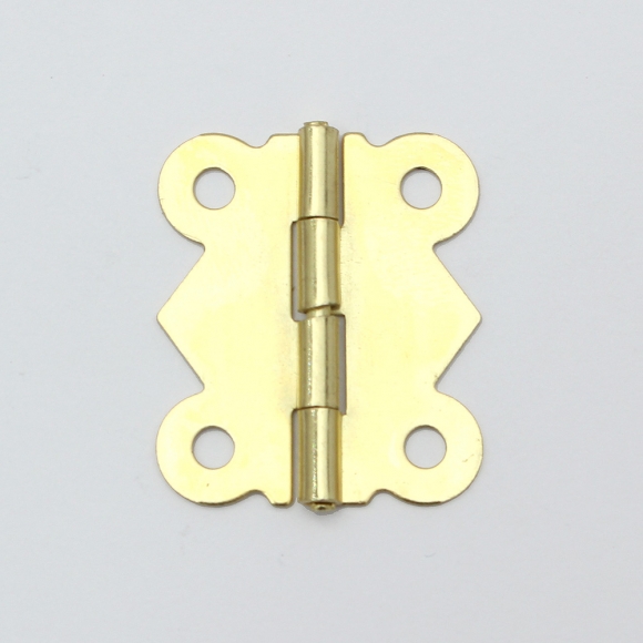 [영달철물] 빈티지 미니 장식경첩 50세트(30mm) (골드)