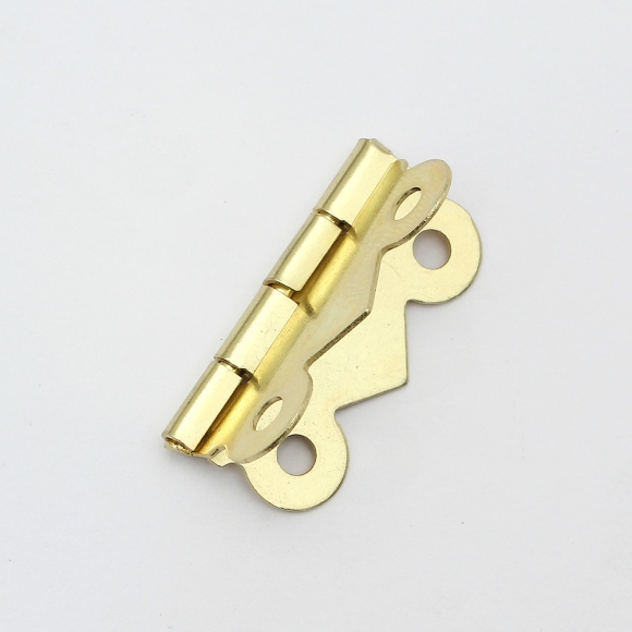 [영달철물] 빈티지 미니 장식경첩 50세트(30mm) (골드)