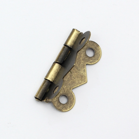 [영달철물] 빈티지 미니 장식경첩 50세트(30mm) (브론즈)