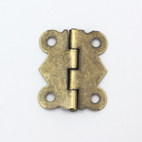 [영달철물] 빈티지 미니 장식경첩 50세트(30mm) (브론즈)