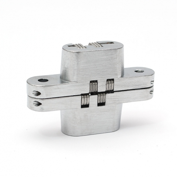 [영달철물] 하이덱스 히든 경첩(69mm) (실버)