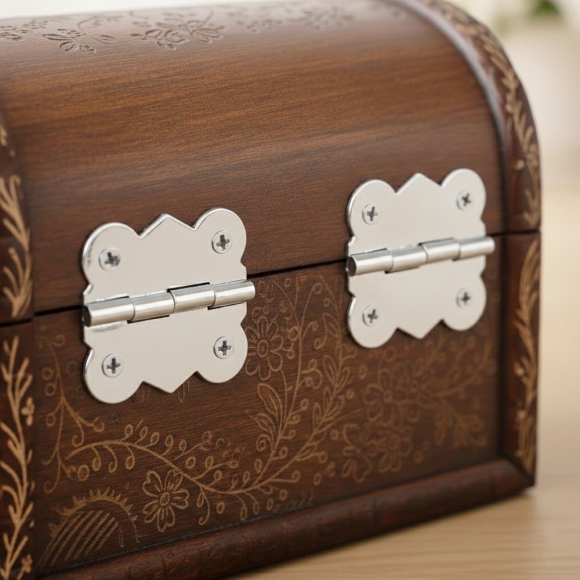 [영달철물] 빈티지 미니 장식경첩 50세트(30mm) (실버)