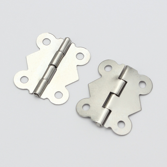 [영달철물] 빈티지 미니 장식경첩 50세트(30mm) (실버)