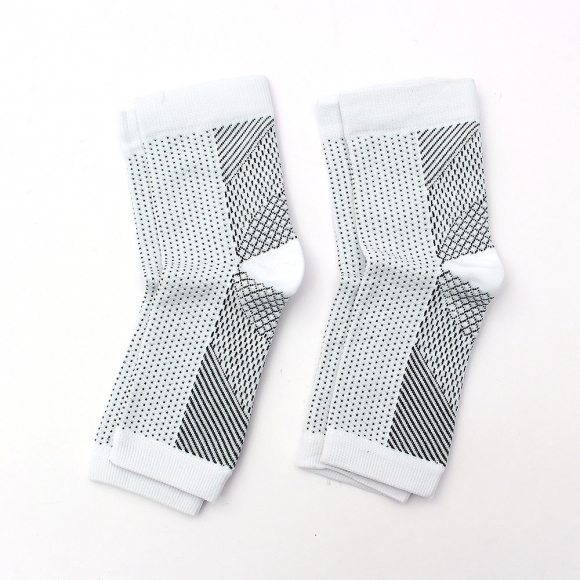 슬림픽스 탄력 발목 보호대 4p세트(M-L) (화이트)