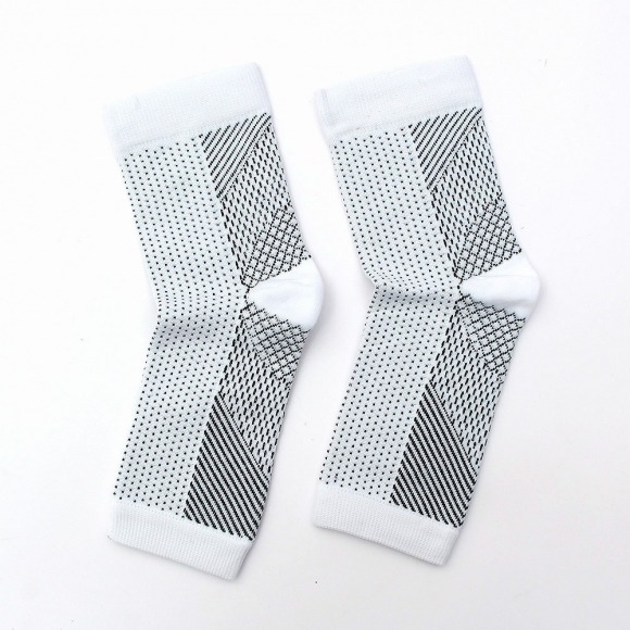 슬림픽스 탄력 발목 보호대 4p세트(M-L) (화이트)