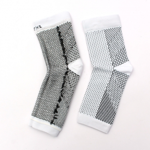 슬림픽스 탄력 발목 보호대 4p세트(M-L) (화이트)