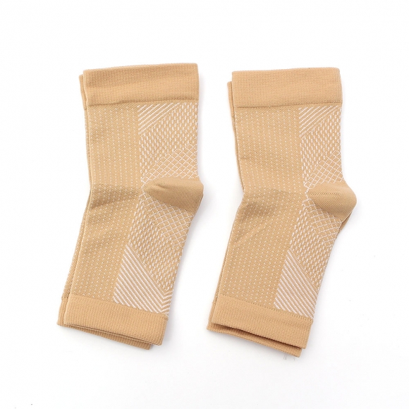 슬림픽스 탄력 발목 보호대 4p세트(XS-S) (베이지)