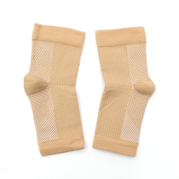 슬림픽스 탄력 발목 보호대 4p세트(XS-S) (베이지)