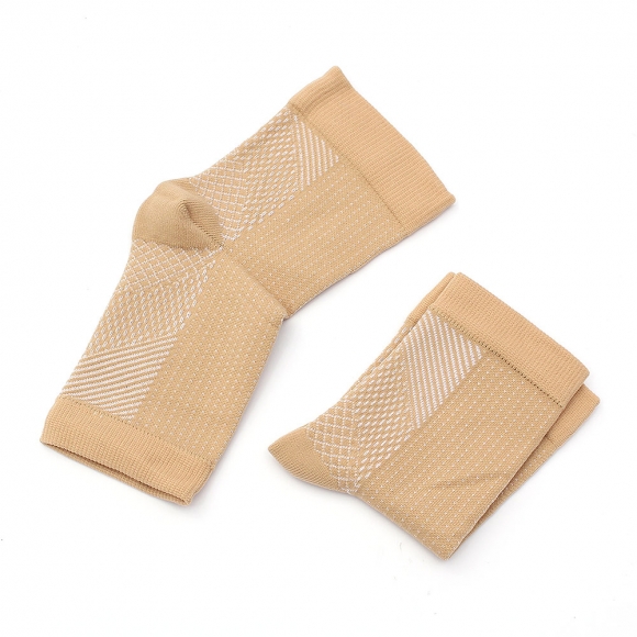슬림픽스 탄력 발목 보호대 4p세트(XS-S) (베이지)