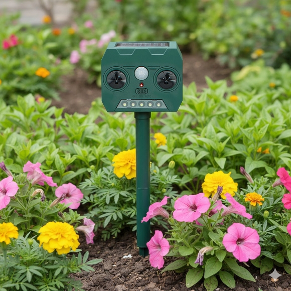 태양광 LED 초음파 동물 퇴치기 A-1