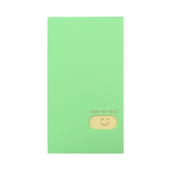 찡긋 스마일 명함집(10매) (에메랄드)
