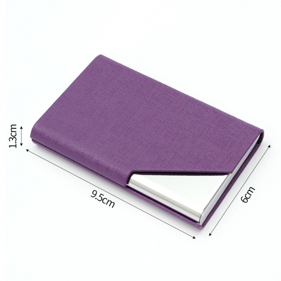 맨포스 심플 명함케이스(퍼플)