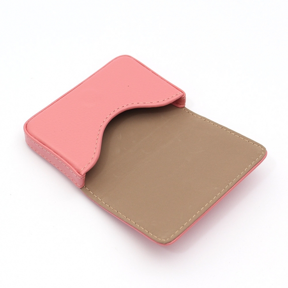 스티치 자석 명함케이스(핑크) 
