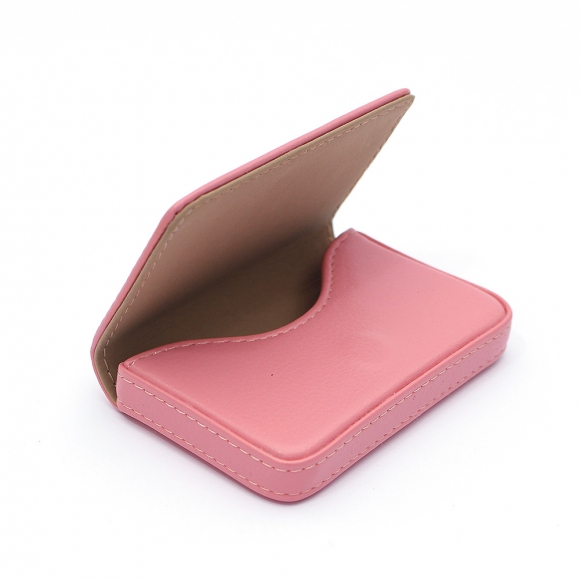 스티치 자석 명함케이스(핑크) 