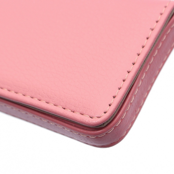 스티치 자석 명함케이스(핑크) 