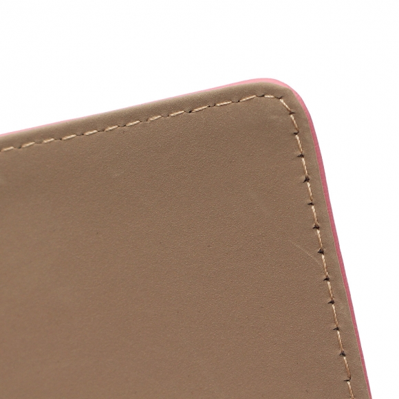 스티치 자석 명함케이스(핑크) 