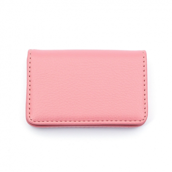 스티치 자석 명함케이스(핑크) 