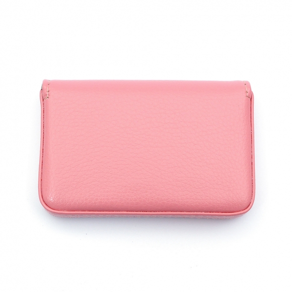 스티치 자석 명함케이스(핑크) 