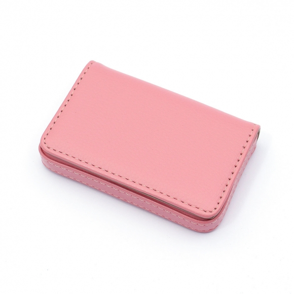스티치 자석 명함케이스(핑크) 