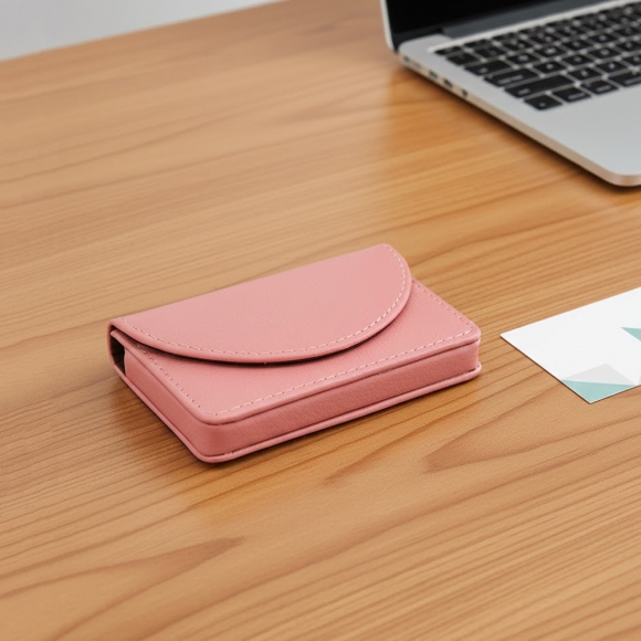 클래식 자석 명함케이스(핑크) 