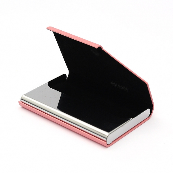 맨포스 심플 명함케이스(핑크) 