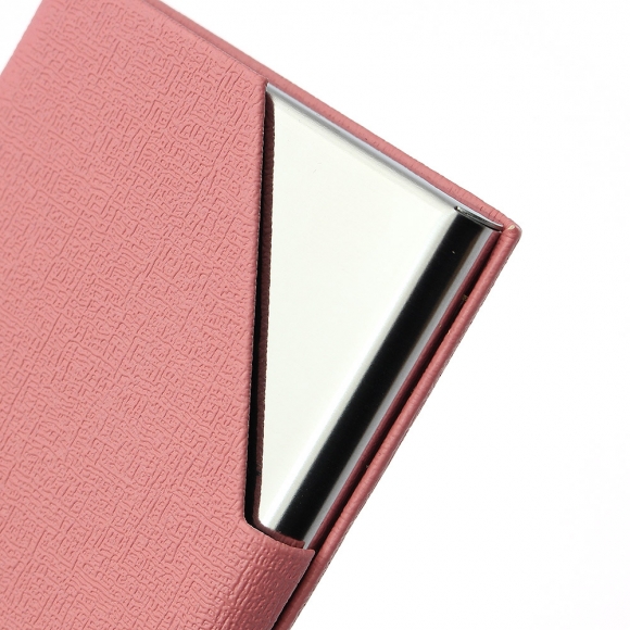 맨포스 심플 명함케이스(핑크) 