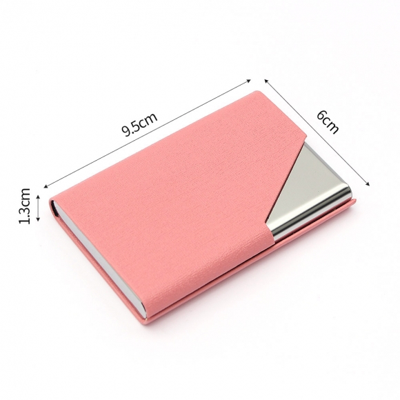 맨포스 심플 명함케이스(핑크) 