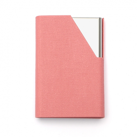 맨포스 심플 명함케이스(핑크) 