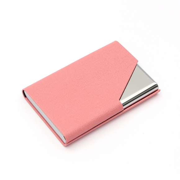 맨포스 심플 명함케이스(핑크) 