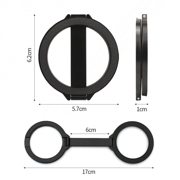 픽스홀 맥세이프 그립 거치대(블랙)