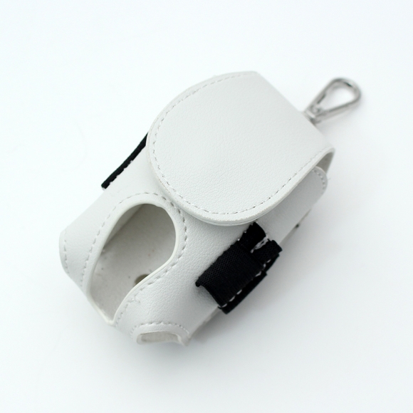 스티치 골프공 파우치(화이트) 