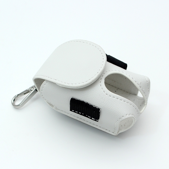 스티치 골프공 파우치(화이트) 