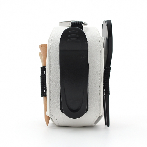 스티치 골프공 파우치(화이트) 