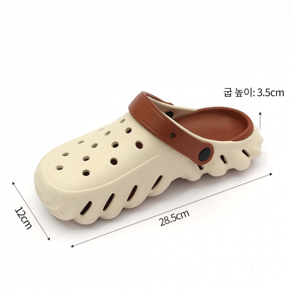 썸머 아쿠아 샌들 슬리퍼(255~260mm) (아이보리)