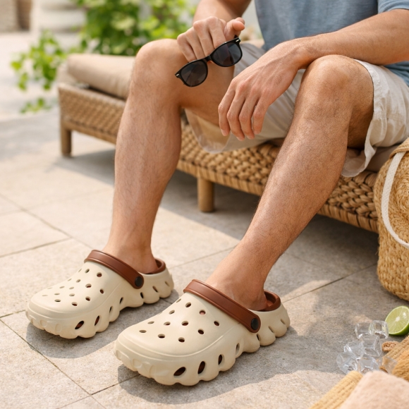 썸머 아쿠아 샌들 슬리퍼(265~270mm) (아이보리)