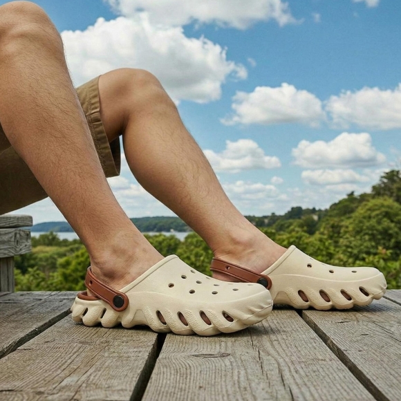 썸머 아쿠아 샌들 슬리퍼(265~270mm) (아이보리)