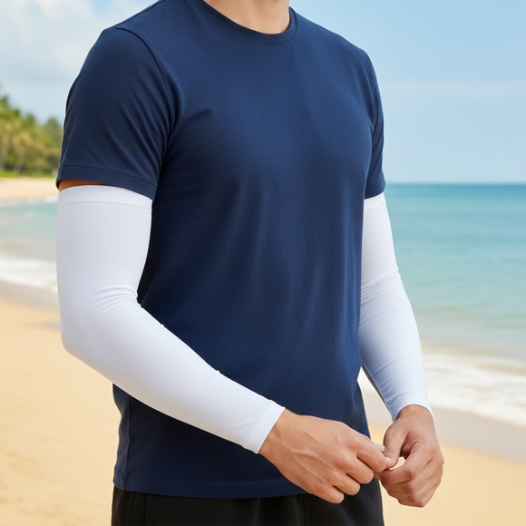 썬웨어 자외선차단 쿨토시(화이트)