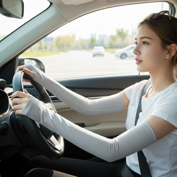 쿨링핏 자외선차단 손등 쿨토시(그레이)