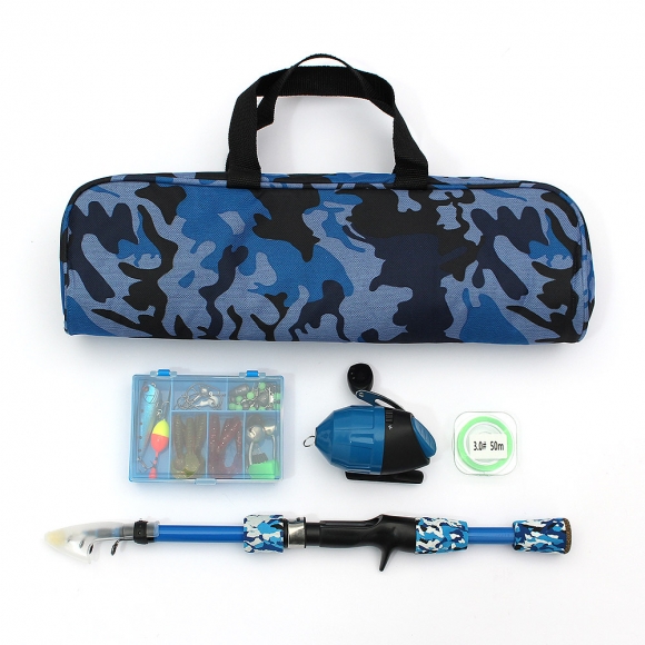 이지버튼 스핀캐스트 릴 낚싯대세트(1.5m)