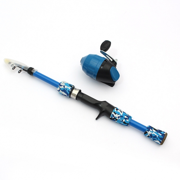 이지버튼 스핀캐스트 릴 낚싯대세트(1.5m)