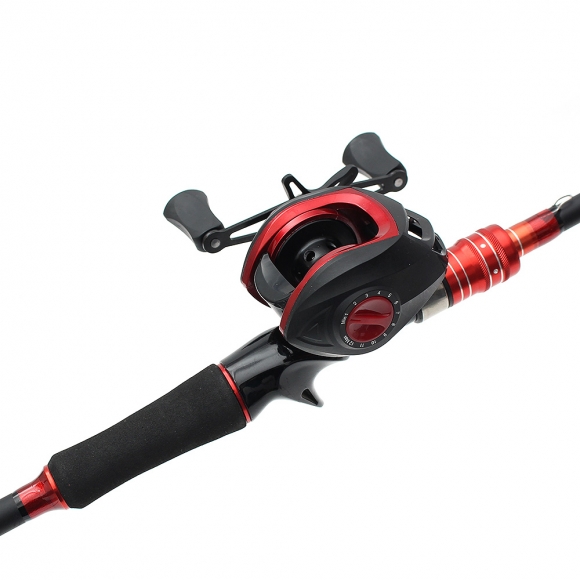 고피싱 베이트 릴+루어+낚싯대세트(2.1m) (좌핸들)