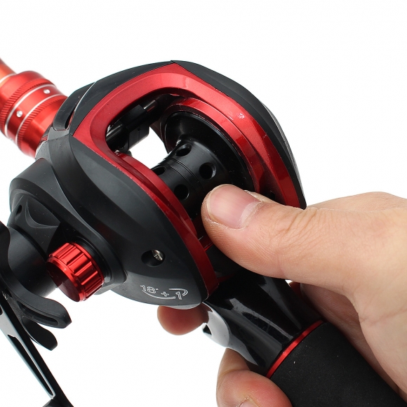 고피싱 베이트 릴+루어+낚싯대세트(2.1m) (좌핸들)