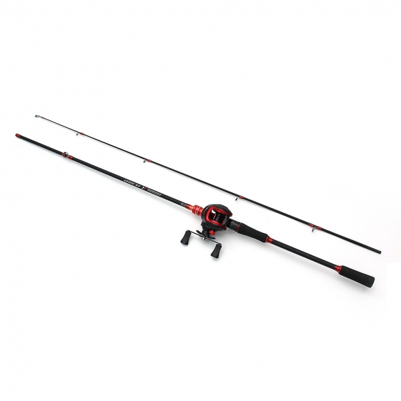 고피싱 베이트 릴+루어+낚싯대세트(2.1m) (좌핸들)