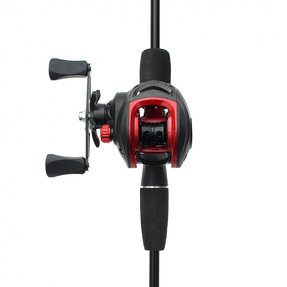 굿캐스팅 베이트 릴+루어+낚싯대세트(1.6m) (좌핸들)