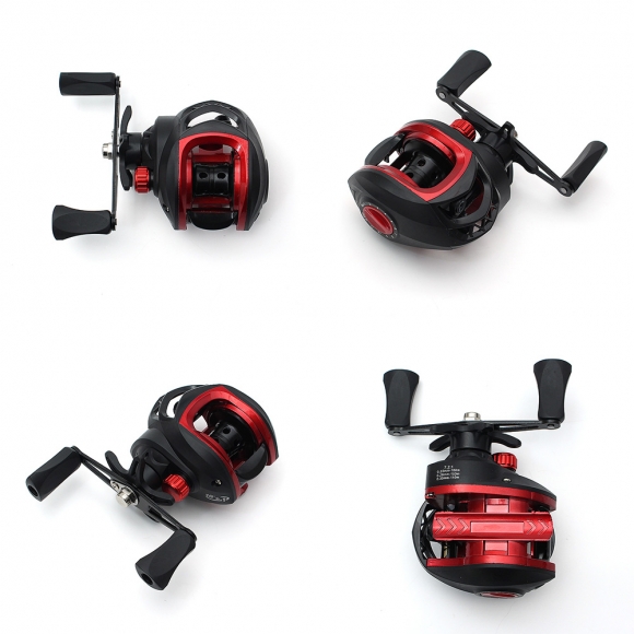 굿캐스팅 베이트 릴+루어+낚싯대세트(1.6m) (좌핸들)