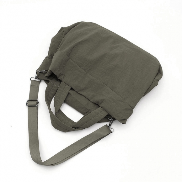제이업 나일론 크로스백(카키)